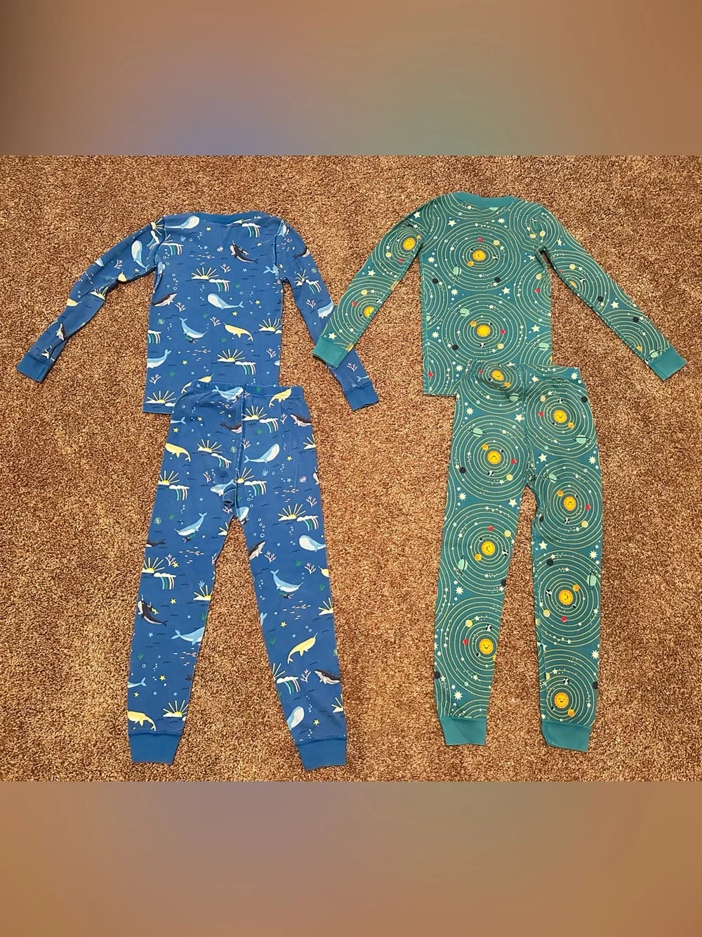 Bundle of 2 Pairs of Hanna Andersson Pajamas size 8
